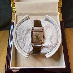 Vintage 1941 Bulova Conrad 14k Gold-Filled Tank Watch 8AE, 27mm - READ